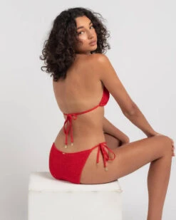 Stacie Tie Side Bikini Bottom -Fashion Women 20301510 12 LT XL