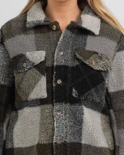 Volcom Silent Sherpa Jacket -Fashion Women 20310623 02 RT XL