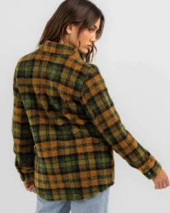 Volcom Silent Sherpa Jacket -Fashion Women 20310623 05 LT XL