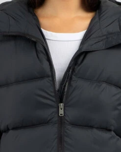 Roxy Crest Of The Wave Hooded Jacket 7 Roxy Crest Of The Wave Hooded Jacket -Fashion Women 20310667 01 RT XL