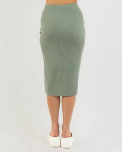 Layla Midi Skirt -Fashion Women 20314327 05 LT XL