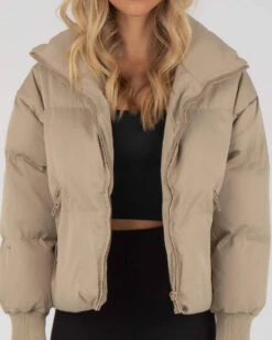 Academy Puffer Jacket 8 Academy Puffer Jacket -Fashion Women 20315402 01 RT XL