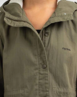 Rhythm Summit Hooded Jacket 7 Rhythm Summit Hooded Jacket -Fashion Women 20316085 01 RT XL