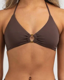 Hailey Ring Triangle Bikini Top -Fashion Women 20324145 04 RT XL