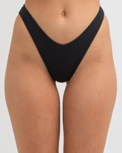 Alissia Rib High Cut Bikini Bottom 8 Alissia Rib High Cut Bikini Bottom -Fashion Women 20324975 01 RT XL