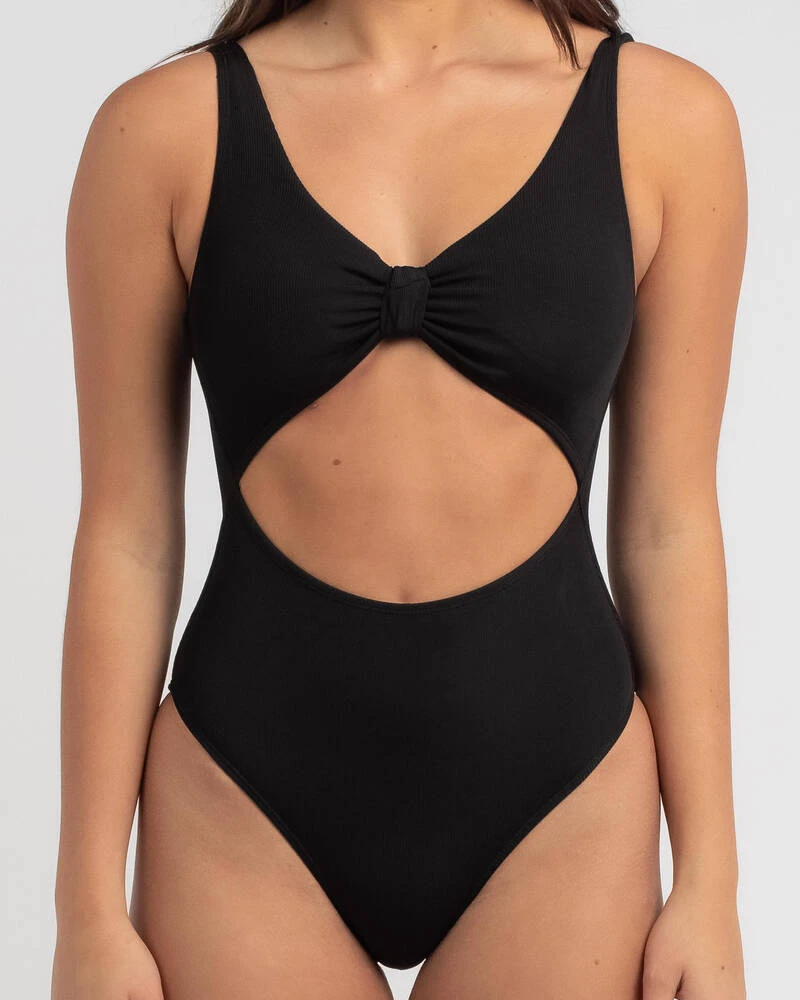Asher Rib One Piece Swimsuit 4 Asher Rib One Piece Swimsuit - Image 4