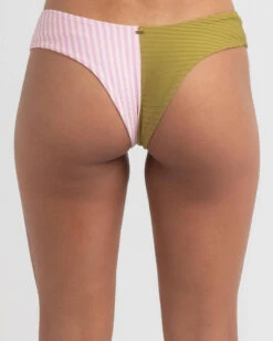 Rip Curl Surf Spray Stripe Skimpy Bikini Bottom 6 Rip Curl Surf Spray Stripe Skimpy Bikini Bottom -Fashion Women 20325883 02 LT XL