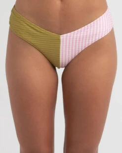 Rip Curl Surf Spray Stripe Skimpy Bikini Bottom 7 Rip Curl Surf Spray Stripe Skimpy Bikini Bottom -Fashion Women 20325883 02 RT XL