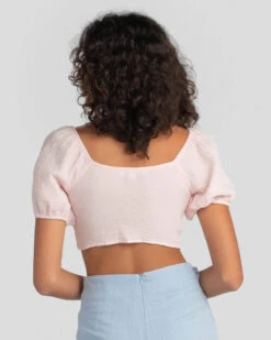 Enola Tie Top -Fashion Women 20325926 03 LT XL