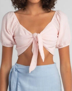 Enola Tie Top -Fashion Women 20325926 03 RT XL