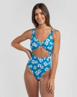 Emma Cut Out One Piece Swimsuit -Fashion Women 20330285 01 LT XL
