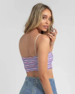 Spritz Crop Top -Fashion Women 20330667 01 LT XL
