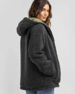 Billabong Alpine Reversible Jacket 7 Billabong Alpine Reversible Jacket -Fashion Women 20330699 01 RT XL