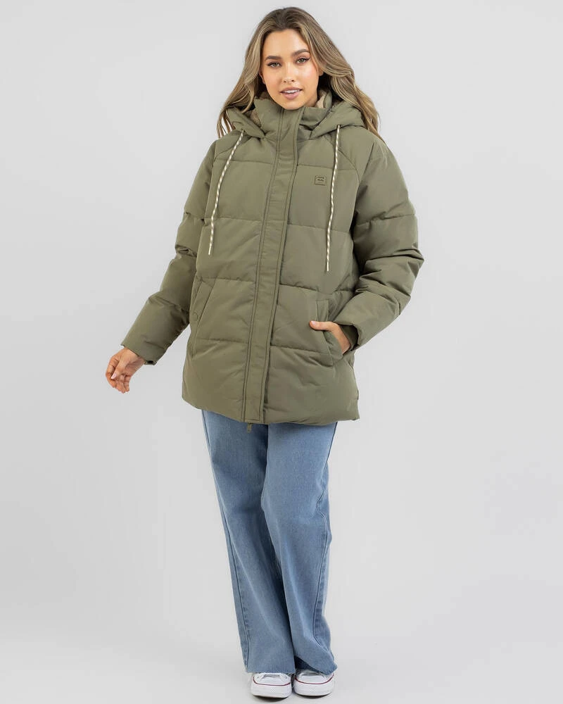 Billabong Artic Shores Hooded Puffer Jacket 2 Billabong Artic Shores Hooded Puffer Jacket - Image 2