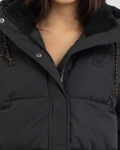Billabong Artic Shores Hooded Puffer Jacket 7 Billabong Artic Shores Hooded Puffer Jacket -Fashion Women 20331476 02 RT XL