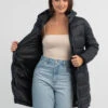 Roxy Ocean Peaks Hooded Puffer Jacket
