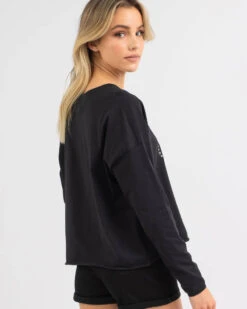 Roxy Colours Of Autumn Long Sleeve T-Shirt -Fashion Women 20331633 01 LT XL