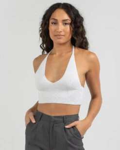 Snoh Knit Halter Top