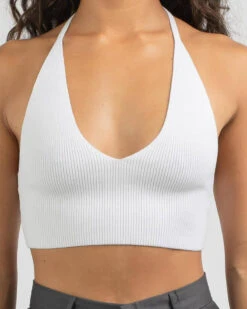 Snoh Knit Halter Top 7 Snoh Knit Halter Top -Fashion Women 20334076 02 RT XL