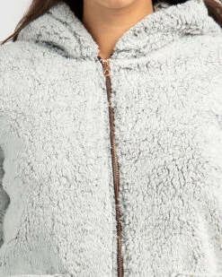 Volcom Lil Phuz Up Hooded Jacket -Fashion Women 20334739 01 RT XL