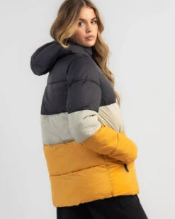 Rip Curl Anti-Series II Insulated Hooded Puffer Jacket -Fashion Women 20334900 02 LT XL