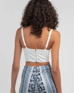 Lucky One Corset Top -Fashion Women 20336292 01 LT XL