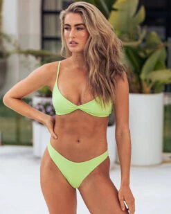 Valentina Rib Bralette Bikini Top