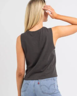 HURLEY Simple Muscle Tank Top -Fashion Women 20339669 01 LT XL