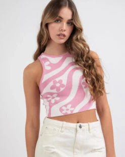 Uptown Girl Knit Top -Fashion Women 20339953 07 RT XL