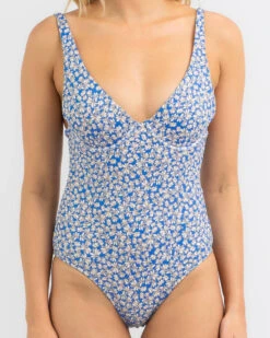 Rhythm Voleta Floral Underwire One Piece Swimsuit 7 Rhythm Voleta Floral Underwire One Piece Swimsuit -Fashion Women 20341337 01 RT XL