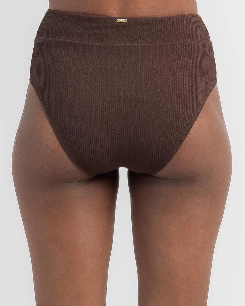 Lotus Scrunch High Waisted Bikini Bottom 3 Lotus Scrunch High Waisted Bikini Bottom - Image 3