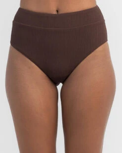 Lotus Scrunch High Waisted Bikini Bottom 8 Lotus Scrunch High Waisted Bikini Bottom -Fashion Women 20344092 02 RT XL