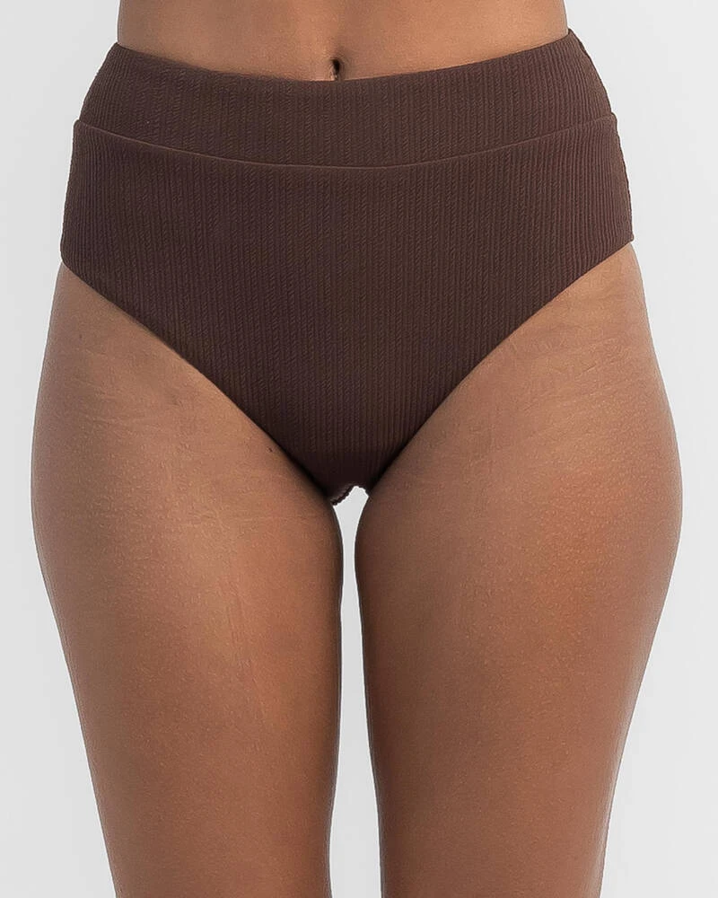 Lotus Scrunch High Waisted Bikini Bottom 4 Lotus Scrunch High Waisted Bikini Bottom - Image 4