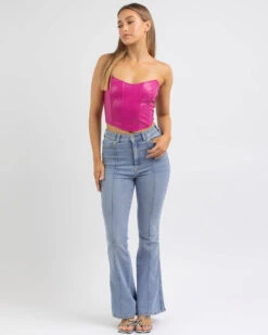 Minnie Me Corset Top -Fashion Women 20344262 02 TP XL