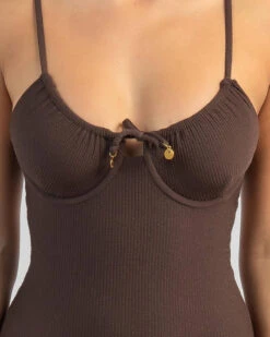 Evita Balconette One Piece Swimsuit -Fashion Women 20344393 04 RT XL