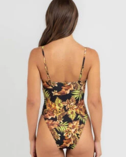 Island Time One Piece Swimsuit -Fashion Women 20344769 01 LT XL