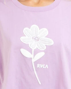RVCA Happy Daisy Half Rummage T-Shirt -Fashion Women 20346363 01 RT XL