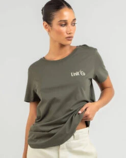 UNIT Womens Rosebud T-Shirt -Fashion Women 20346515 02 LT XL
