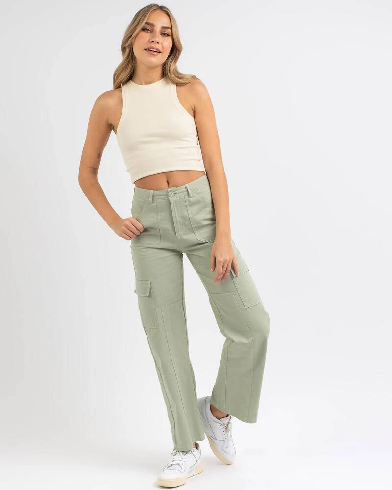 Basic Rib Tank Top 2 Basic Rib Tank Top - Image 2