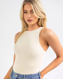 Basic Racer Bodysuit -Fashion Women 20347246 01 RT XL