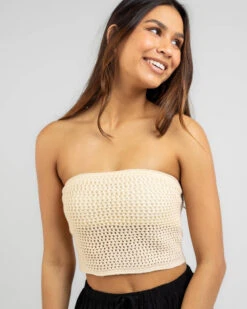 Ariel Crochet Tube Top