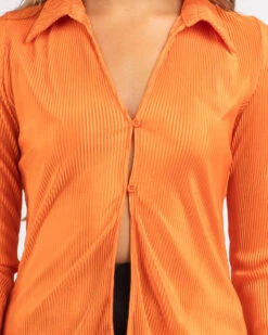 Brunch Babe Plisse Shirt 7 Brunch Babe Plisse Shirt -Fashion Women 20347440 01 RT XL