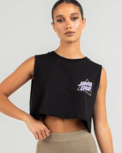 Santa Cruz Botanic Not A Dot Tank Top -Fashion Women 20347709 01 LT XL