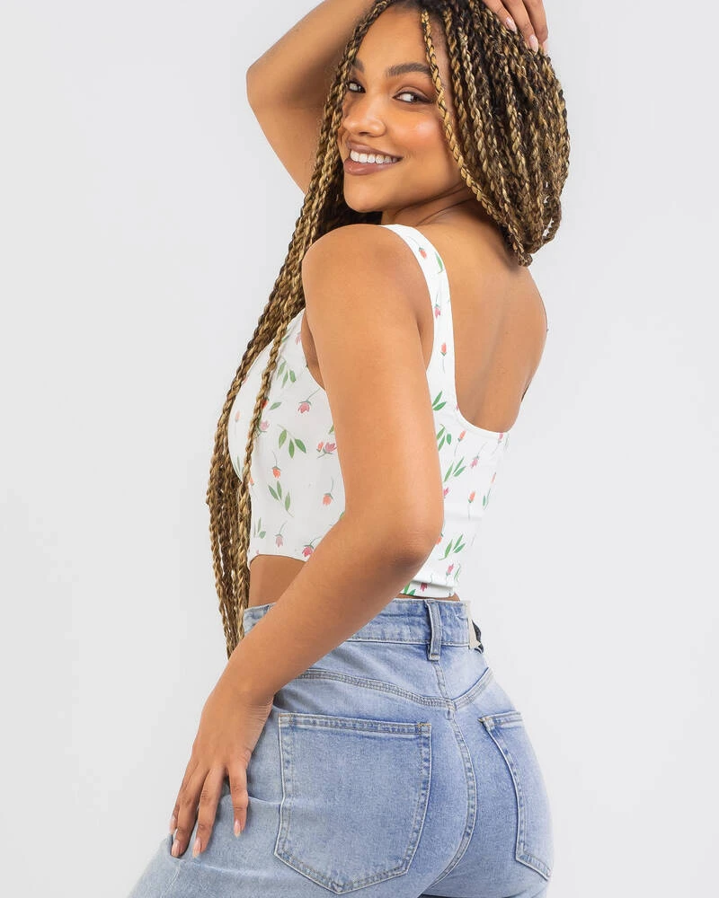 Cottage Garden Corset Top 3 Cottage Garden Corset Top - Image 3