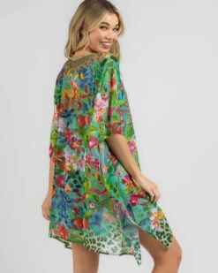 Paris Kaftan Beach Cover -Fashion Women 20348272 01 LT XL