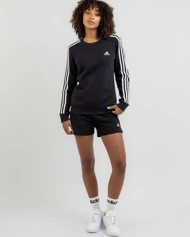 ADIDAS Essentials 3 Stripe Long Sleeve T-Shirt 2 ADIDAS Essentials 3 Stripe Long Sleeve T-Shirt - Image 2