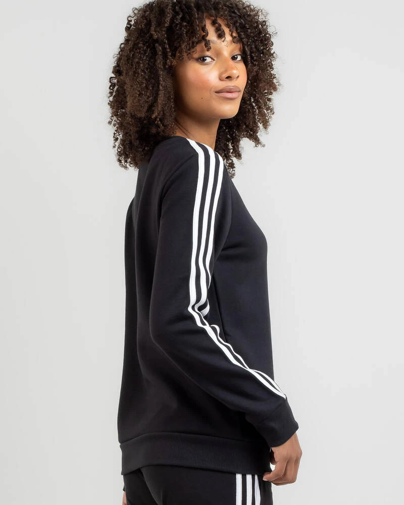 ADIDAS Essentials 3 Stripe Long Sleeve T-Shirt 3 ADIDAS Essentials 3 Stripe Long Sleeve T-Shirt - Image 3