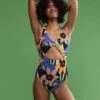 Roxy Color Jam One Piece Swimsuit