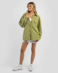 Billabong Any Time Shacket 9 Billabong Any Time Shacket -Fashion Women 20349609 01 TP XL