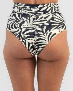 Rip Curl Afterglow High Waist Bikini Bottom -Fashion Women 20349905 01 LT XL
